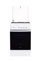 Газовая плита Greta 1470.00-07 белая, стекло в Нижнем Новгороде