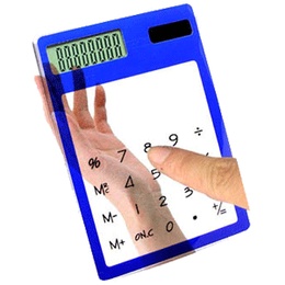 Сенсорный прозрачный калькулятор E4118B в Нижнем Новгороде