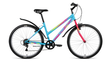 Велосипед Altair MTB HT 26 1.0 Lady 6 ск. Бирюзовый в Нижнем Новгороде