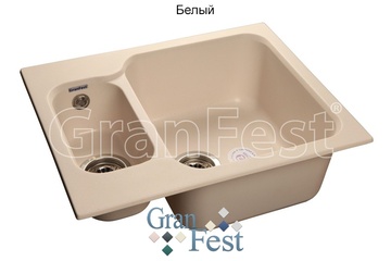 Мойка GranFest Standart GF-S615K Белый в Нижнем Новгороде