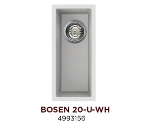 Мойка Omoikiri Bosen 20-U-WH Гранит, белый в Нижнем Новгороде
