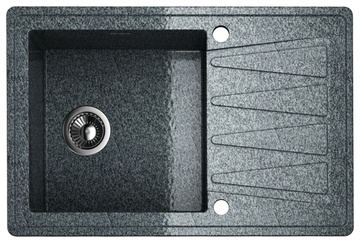 Мойка Omoikiri Ike, натуральный гранит, черный в Нижнем Новгороде