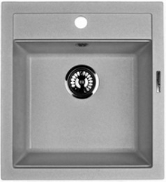 Мойка Weissgauff Quadro 465 Granit Серый шелк в Нижнем Новгороде