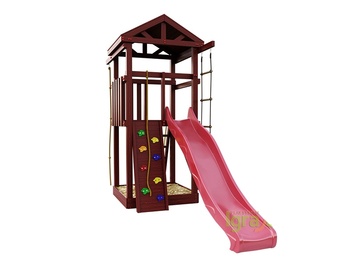 Уличный ДСК "Панда Фани tower" скалодром в Нижнем Новгороде