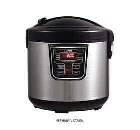 Мультиварка Lumme LU-1434 Черный/Сталь в Нижнем Новгороде