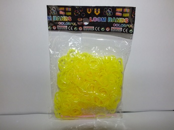 Пакет резинок пупырчатые желтые (600 шт) в Нижнем Новгороде