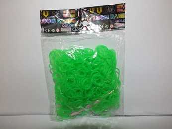 Пакет резинок пупырчатые зеленые (600 шт) в Нижнем Новгороде