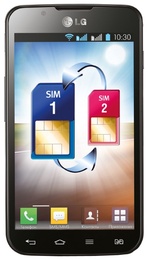 LG P715 Optimus L7 II Dual Black Blue в Нижнем Новгороде