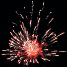 Батарея салютов "Ты и Я" (1" х 24; 1,6" х 12) в Нижнем Новгороде