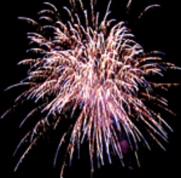 Батарея салютов "Я тебя люблю" (1" х 20) в Нижнем Новгороде