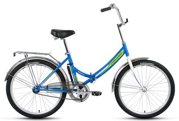 Велосипед Forward Valencia 1.0 (24' 1 ск. скл.) синий в Нижнем Новгороде