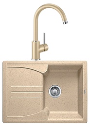 Комплект Blanco Enos 40S, шампань + Mida, шампань в Нижнем Новгороде