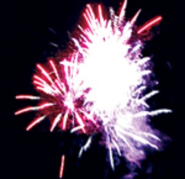 Батарея салютов "Фламенко" (1,2" х 25) в Нижнем Новгороде