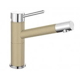 Смеситель Blanco Alta Compact хром/гранит, шампань в Нижнем Новгороде