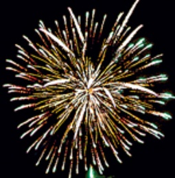 Батарея салютов "Новогодний" (1,2" х 25) в Нижнем Новгороде