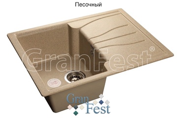 Мойка GranFest Standart GF-S680L Песочный в Нижнем Новгороде