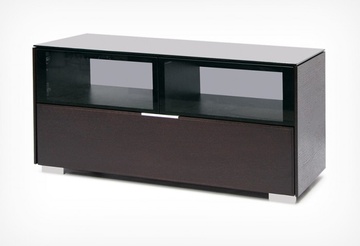 Тумба под аппаратуру Holder PL-22110 Венге+черное стекло в Нижнем Новгороде