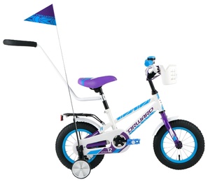 Велосипед Forward Meteor 12 (2016) белый/фиолетовый в Нижнем Новгороде