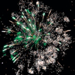 Батарея салютов "Час пик" (1" х 16) в Нижнем Новгороде