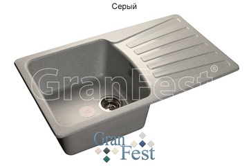 Мойка GranFest Standart GF-S850L Cерый в Нижнем Новгороде