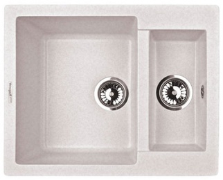 Мойка Weissgauff Quadro 600 Granit Белый в Нижнем Новгороде