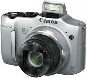 Фотоаппарат Canon PowerShot SX160 IS Silver в Нижнем Новгороде
