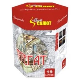 Батарея салютов "Фрегат" (1,2" х 19) в Нижнем Новгороде