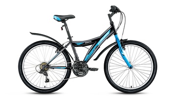 Велосипед Forward Dakota 24 1.0 черный в Нижнем Новгороде