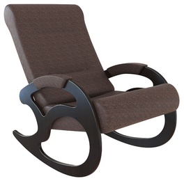 Кресло-качалка "Вилла" ткань, шоколад в Нижнем Новгороде
