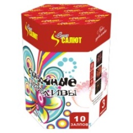 Батарея салютов "Сказочные переливы" (0,8" х 10) в Нижнем Новгороде