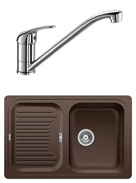 Комплект Blanco Classic 45S, кофе + Daras, хром в Нижнем Новгороде