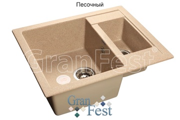 Мойка GranFest GF-Q610K Песочный в Нижнем Новгороде