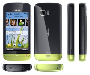 Nokia C5-03 Lime Green в Нижнем Новгороде