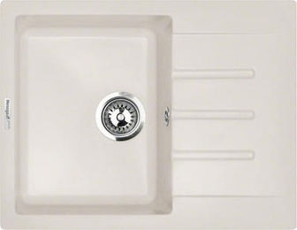 Мойка Weissgauff Quadro 775 (1чаша) Granit Белый в Нижнем Новгороде