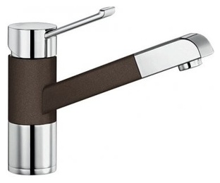 Смеситель Blanco Zenos-S хром/гранит, кофе в Нижнем Новгороде