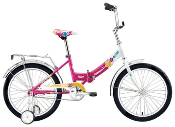 Велосипед Altair City Girl 20 compact белый/фуксия в Нижнем Новгороде