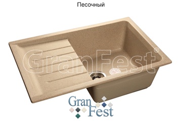 Мойка GranFest GF-P760L Песочный в Нижнем Новгороде