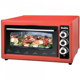 Мини-печь Delta D-023 красная в Нижнем Новгороде