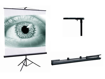 Экран на штативе Screen Media Apollo T 200*200 Matte White в Нижнем Новгороде