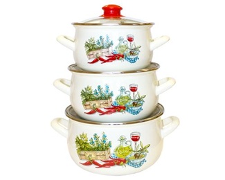 Набор кастрюль Гурман 15203 в Нижнем Новгороде