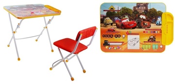 Комплект дет меб Disney 3 - Тачки ( стол 570+пен+стул мягк) Д3Т в Нижнем Новгороде