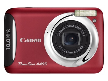 Фотоаппарат Canon PowerShot A495 Red в Нижнем Новгороде