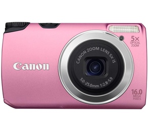 Фотоаппарат Canon PowerShot A3300 IS Pink в Нижнем Новгороде