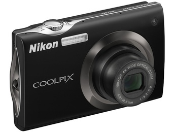 Фотоаппарат Nikon Coolpix S4000 Black в Нижнем Новгороде