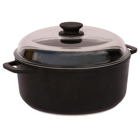 Кастрюля 5л с антипригарным покрытием, утолщенным дном, ст. кр с в Нижнем Новгороде