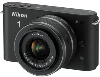 Фотоаппарат Nikon 1 J1 + 10-30 mm VR Black в Нижнем Новгороде