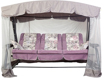 Качели садовые "Палермо-Премиум" графитовый в Нижнем Новгороде