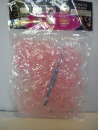 Пакет резинок прозрачно-розовые (600 шт) в Нижнем Новгороде