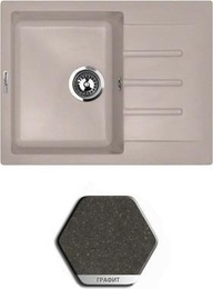 Мойка Weissgauff Quadro 645 Granit Графит в Нижнем Новгороде