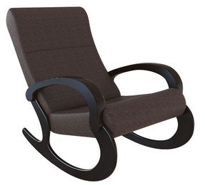 Кресло-качалка "Гарда" ткань, шоколад в Нижнем Новгороде